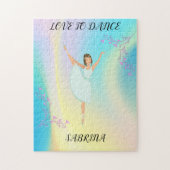 TANZEN RAINBOW PUZZLE MIT INDIVIDUELLE NAME! (Vertikal)