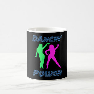 Tanzen - Retro Dancin' Power Girls Kaffeetasse