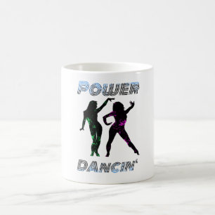 Tanzen - Retro Power Tanzen' Girls Lava Stil Kaffeetasse