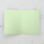 Tanzen-Schaf-Gruß-Karte Karte (Innenseite)