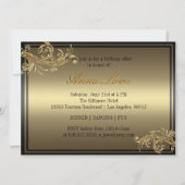 Tanzen-Schuhe - fabelhafte 50. Einladung (Rückseite)