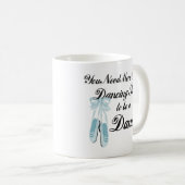 Tanzen-Schuhe Kaffeetasse (VorderseiteRechts)