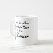 Tanzen-Schuhe Kaffeetasse (Vorderseite Links)