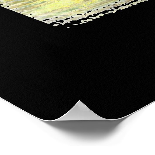 Tanzen Schwarze Katzen Kunstposter drucken Poster (Ecke)