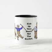 Tanzen Senior Citizens Funny Mug Tasse (Zentrum)