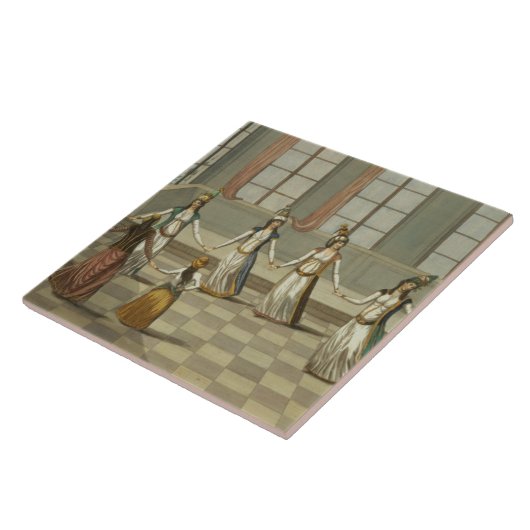 Tanzen Sie, dem mit den griechischen Frauen von Fliese (Seite)