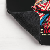 Tanzen Sie die Harris Wheimer zwei Schritte nach v Mousepad (Ecke)