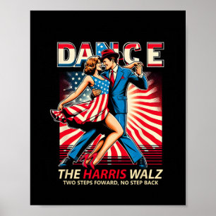 Tanzen Sie die Harris Wheimer zwei Schritte nach v Poster
