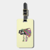 Tanzen Sie die wegnacht Gepäckanhänger (Vorderseite vertikal)