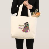 Tanzen Sie die wegnacht Jumbo Stoffbeutel (Vorderseite (Produkt))