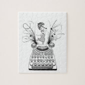 Tanzen Sie Ihre eigene Musik English Bull Terrier Puzzle (Vertikal)