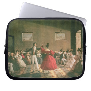 Tanzen Sie in einen Salon in Buenos Aires, c.1831 Laptopschutzhülle