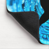 Tanzen Sie mit personalisiertem Namen ein Mauspad. Mousepad (Ecke)