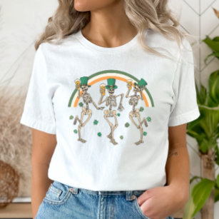 Tanzen Skeletons St. Patrick's Day T-Shirt