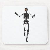 Tanzen-Skelett Mousepad (Vorne)