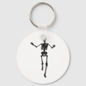 Tanzen-Skelett Schlüsselanhänger (Vorderseite)