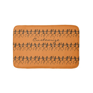 Tanzen-Skelette Halloween Thunder_Cove Badematte