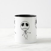 Tanzen-Skelette Tasse (Zentrum)