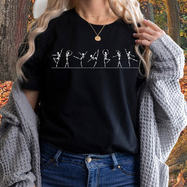 Tanzen Skeletto Ballerinas Ballerinas Ballet T-Shirt