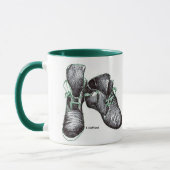 Tanzen-Stiefel Tasse (Links)