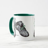 Tanzen-Stiefel Tasse (Vorderseite Links)