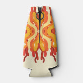 Tanzen Sunburst Pop der Abstrakten Kunst Flaschenkühler (Rückseite)