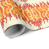 Tanzen Sunburst Pop der Abstrakten Kunst Geschenkpapier (Rolleneckpunkt)