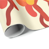 Tanzen Sunburst Pop der Abstrakten Kunst Geschenkpapier (Rolleneckpunkt)