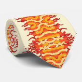 Tanzen Sunburst Pop der Abstrakten Kunst Krawatte (Gerollt)