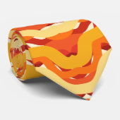 Tanzen Sunburst Pop der Abstrakten Kunst Krawatte (Gerollt)