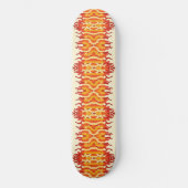 Tanzen Sunburst Pop der Abstrakten Kunst Skateboard (Vorderseite)
