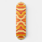 Tanzen Sunburst Pop der Abstrakten Kunst Skateboard (Vorderseite)
