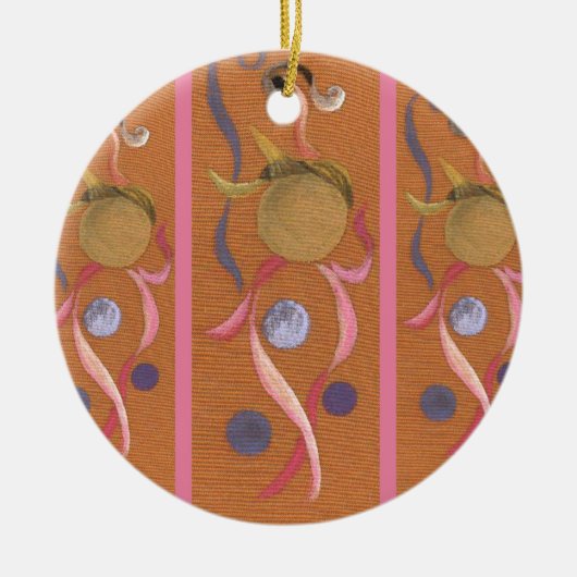 Tanzen Swirl Bubble Bodies Circus Ornament (Vorne)