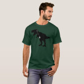 Tanzen T-Rex Entwurf T-Shirt (Vorne ganz)