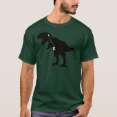 Tanzen T-Rex Entwurf T-Shirt (Vorderseite)
