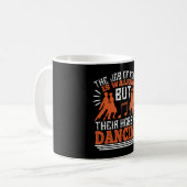 Tanzen - Tanzen ist der Hobby der Feeds Kaffeetasse (Vorderseite Links)