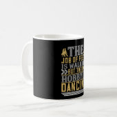 Tanzen - Tanzen ist der Hobby der Feeds Kaffeetasse (Vorderseite Links)