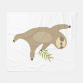 Tanzen-Trägheit | warum nicht? Fleecedecke (Vorderseite (Horizontal))