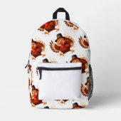 Tanzen Türkei Bedruckter Rucksack (Vorderseite)