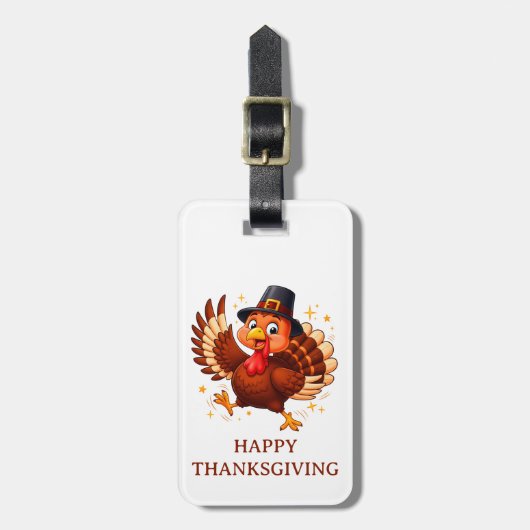 Tanzen Türkei Gepäckanhänger (Vorderseite vertikal)