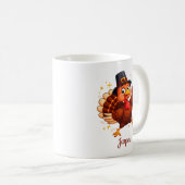 Tanzen Türkei Kaffeetasse (VorderseiteRechts)