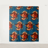 Tanzen Türkei Wandteppich (Vorderseite)