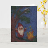 Tanzen um das Feuer Karte (Gelbe Blume)