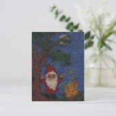 Tanzen um das Feuer Postkarte (Stehend Vorderseite)