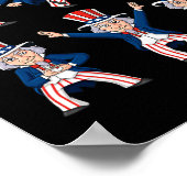 Tanzen Uncle Sam 4. Juli Tanz Challenge Boys Poster (Ecke)