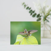 Tanzen und Hummen! Postkarte (Stehend Vorderseite)