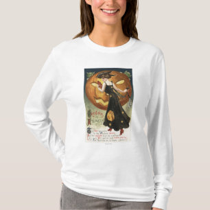 Tanzen und Kürbis Halloweens GreetingWitch T-Shirt