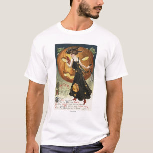 Tanzen und Kürbis Halloweens GreetingWitch T-Shirt