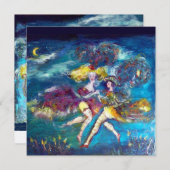 TANZEN UND MUSIK IN DER NACHT EINLADUNG (Vorne/Hinten)