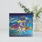 TANZEN UND MUSIK IN DER NACHT EINLADUNG (Stehend Vorderseite)